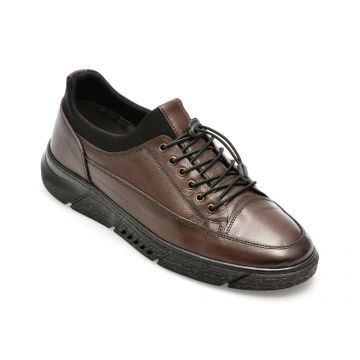 Pantofi AXXELLL maro, ER802, din piele naturala