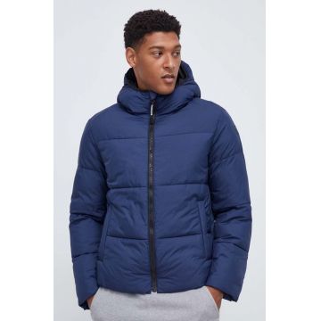 Rossignol geaca barbati, culoarea albastru marin, de iarna