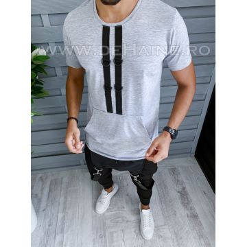 Tricou barbati gri slim fit Vagabond B1955 N5-3.1