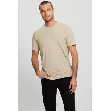 Tricou din amestec de bumbac si modal pentru fitness