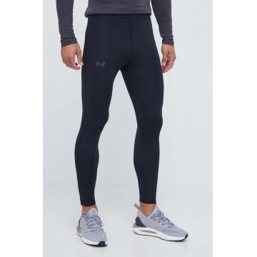 Under Armour leggins de alergare Qualifier Elite culoarea negru, neted