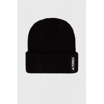 adidas TERREX caciula Multi culoarea negru, din tricot gros