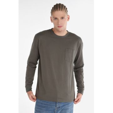 Bluza cu buzunar pe piept Bluza cu buzunar pe piept