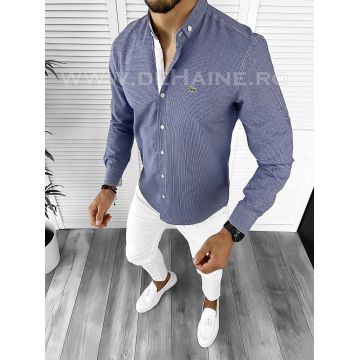 Camasa barbat slim fit bleumarin B9686 7-3.1