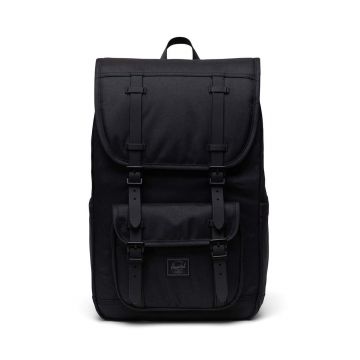 Herschel rucsac 11391-05881-O Little America Mid Backpack culoarea negru, mare, neted