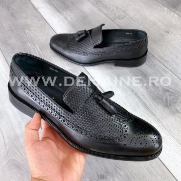 Pantofi barbati din piele naturala B5397 A25-2