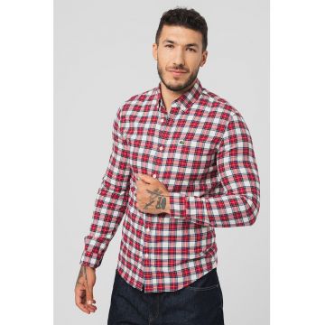 Camasa de bumbac cu model in carouri