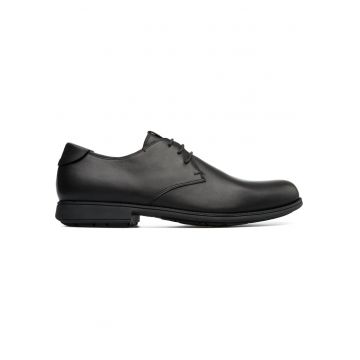Pantofi de piele Mil 367 - Negru