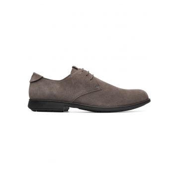 Pantofi derby de piele intoarsa Mil 59