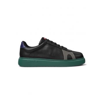 Pantofi sport de piele cu garnituri contrastante Runner K21