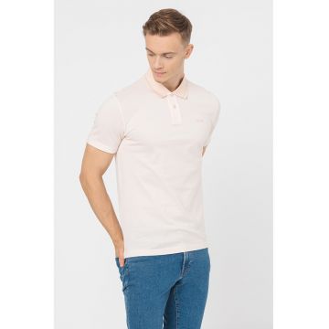 Tricou polo regular fit din pique Peoxford