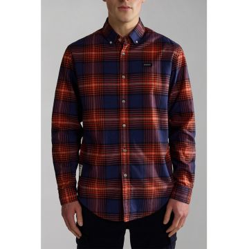 Camasa de bumbac cu model in carouri