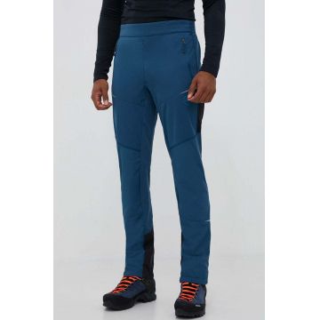 LA Sportiva pantaloni sport Ikarus barbati, culoarea albastru marin