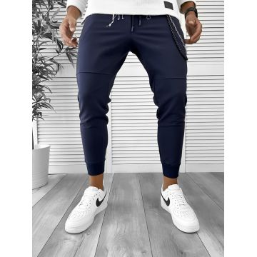 Pantaloni de trening bleumarin 12262 38-3