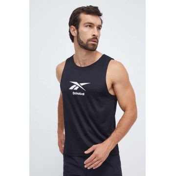 Reebok Classic top Basketball barbati, culoarea negru