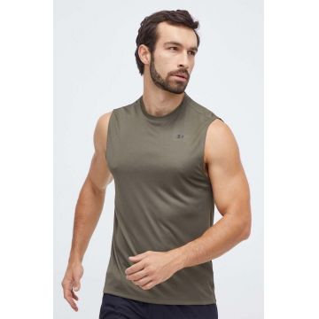 Reebok tricou de antrenament Tech culoarea verde