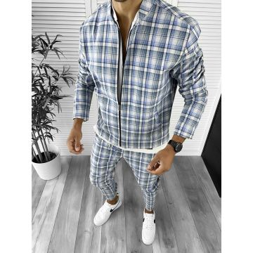 Trening barbati slim fit Pantaloni + Hanorac 12272  D2-1.2