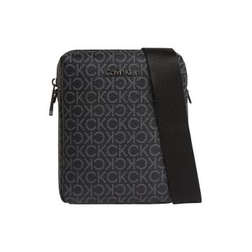 Geanta crossbody cu model monograma