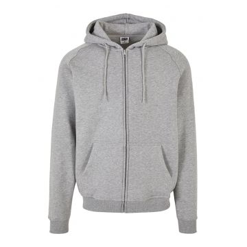 Hanorac cu fermoar si buzunare oblice