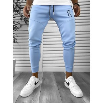Pantaloni de trening bleu conici 12260 D3-2.3