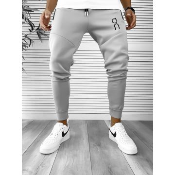 Pantaloni de trening gri conici 12260 122-2