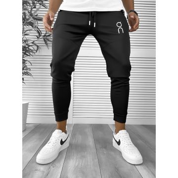 Pantaloni de trening negru conici 12260 M3-3.1*