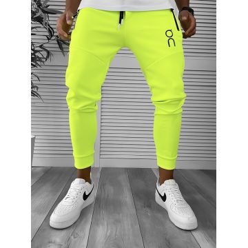Pantaloni de trening neon conici 12260 D2-1.3