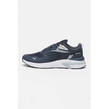 Pantofi sport de plasa cu garnituri de piele ecologica Supertec