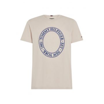 Tricou de bumbac organic cu logo