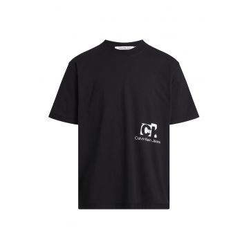 Tricou supradimensionat cu logo