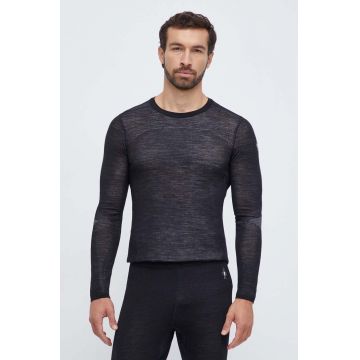 Smartwool longsleeve funcțional Intraknit Thermal Merino culoarea negru