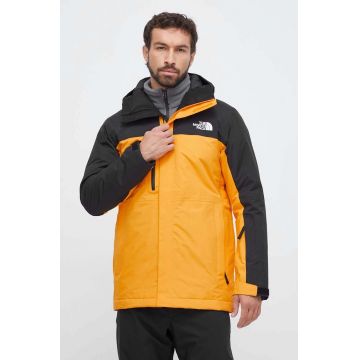 The North Face geaca Freedom culoarea galben