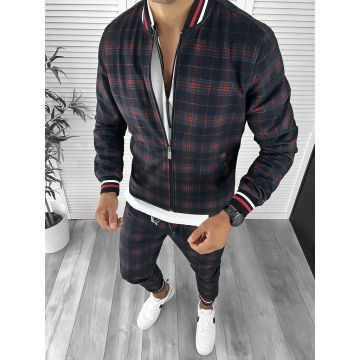 Trening barbati slim fit Pantaloni + Hanorac 12281 O3-3.1
