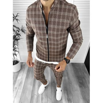 Trening barbati slim fit Pantaloni + Hanorac 12284 O3-4.2
