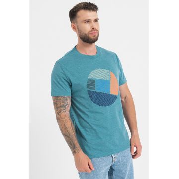 Tricou din amestec de bumbac cu imprimeu grafic