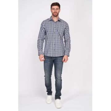 Camasa de bumbac cu model in carouri