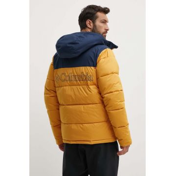 Columbia geaca Iceline culoarea galben