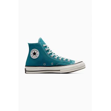 Converse tenisi Chuck 70 culoarea turcoaz, A05589C
