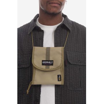 Gramicci borsetă Cordura Neck Pouch culoarea bej G3SB.085-beige