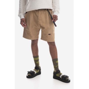 Gramicci pantaloni scurti din bumbac Gadget Short culoarea bej