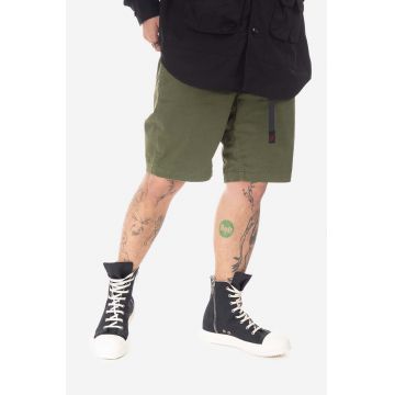 Gramicci pantaloni scurți NN-Short bărbați, culoarea verde G106.OGS-ash
