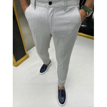 Pantaloni barbati casual gri 12294