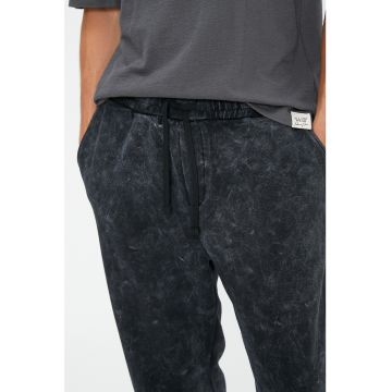 Pantaloni sport cu aspect tie-dye