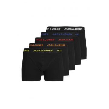 Set de boxeri cu banda logo in talie - 5 perechi