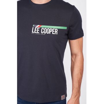 Tricou de bumbac cu imprimeu logo