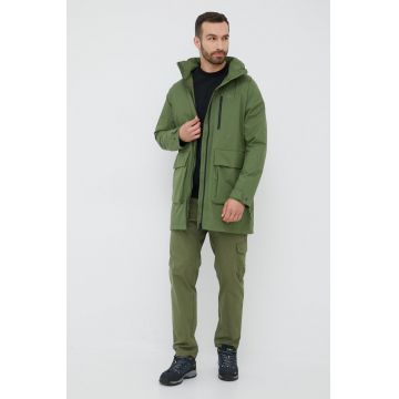 Jack Wolfskin geaca outdoor Norden Port culoarea verde