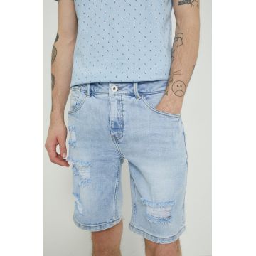 Medicine pantaloni scurti jeans barbati,