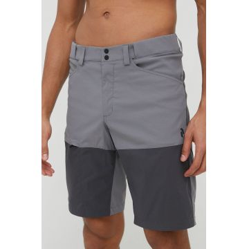 Peak Performance pantaloni scurți outdoor Iconiq barbati, culoarea gri