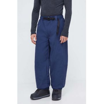 DC pantaloni Primo culoarea albastru marin