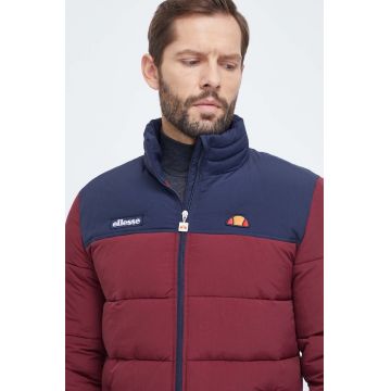 Ellesse geaca barbati, culoarea bordo, de iarna